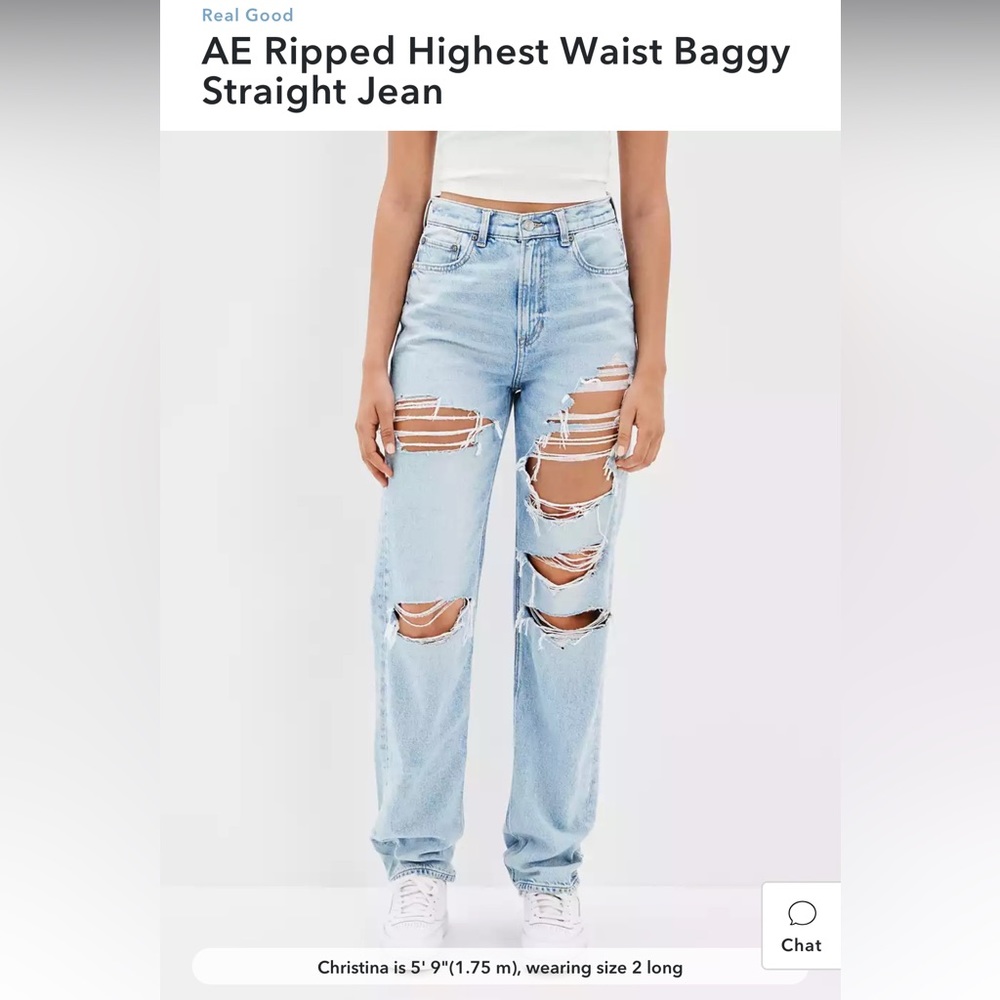 Light wash boyfriend jean, minimum holes, comfy relaxed fit!